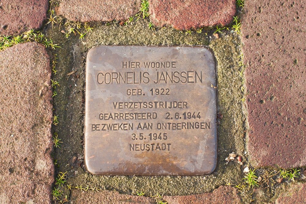 Stolperstein Kanaalweg 193