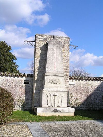 Oorlogsmonument Brie