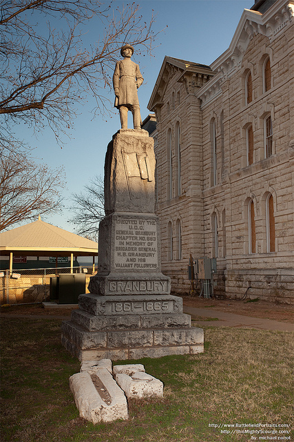 Statue of Brigadier General Hiram B. Granbury #1