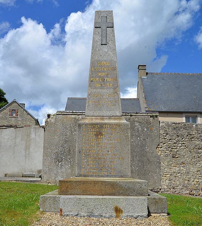 War Memorial Guéron #1