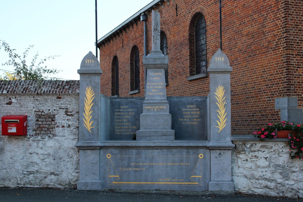War Memorial Arbre