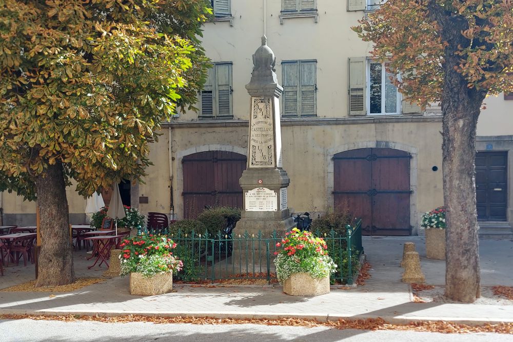 Oorlogsmonument Castellane