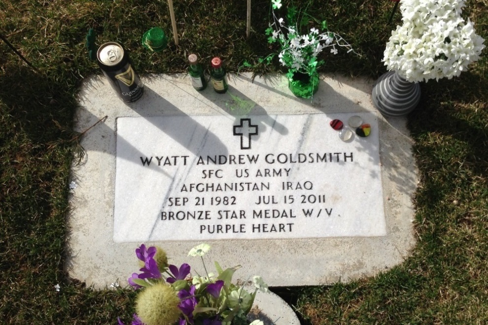 American War Graves Mountain View Cemetery #1