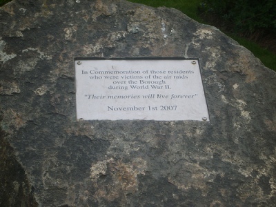 Monument Slachtoffers Bombardementen Nuneaton #3