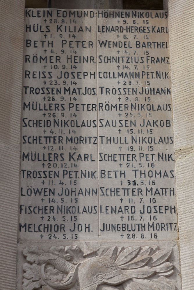 War Memorial Kröv #3