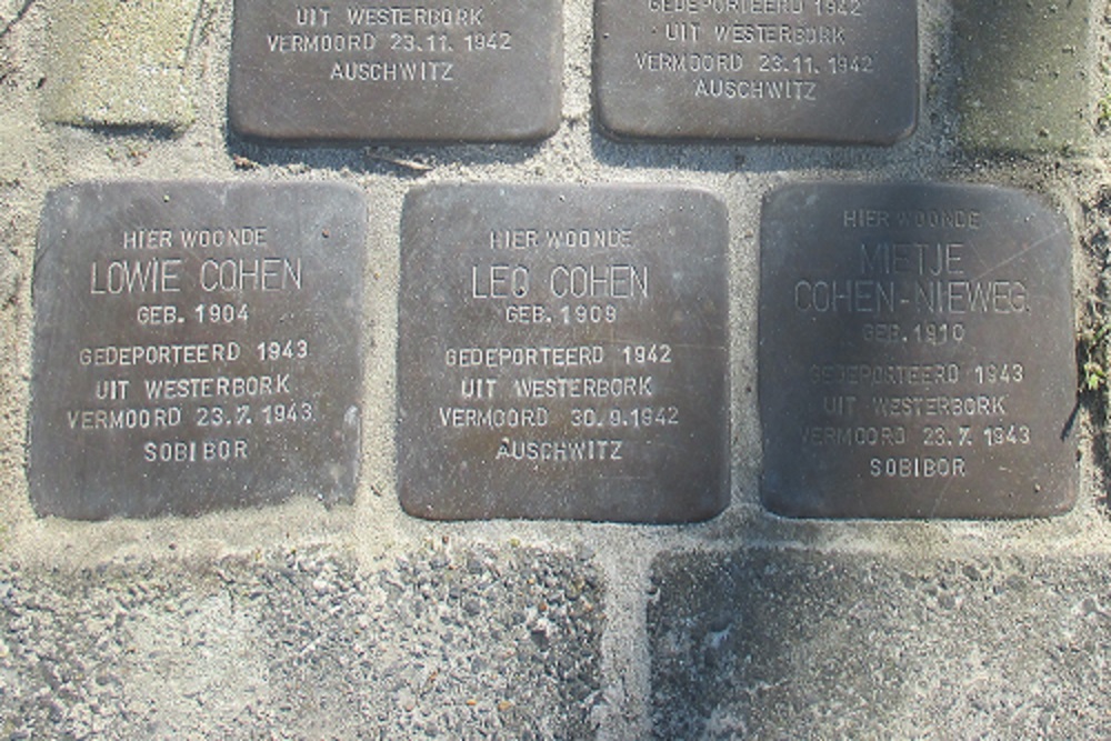 Stolpersteine Schepperbuurt 36 #3