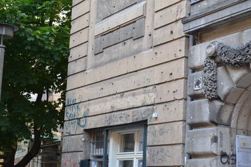Bullet Impacts Große Hamburger Straße 28 #3