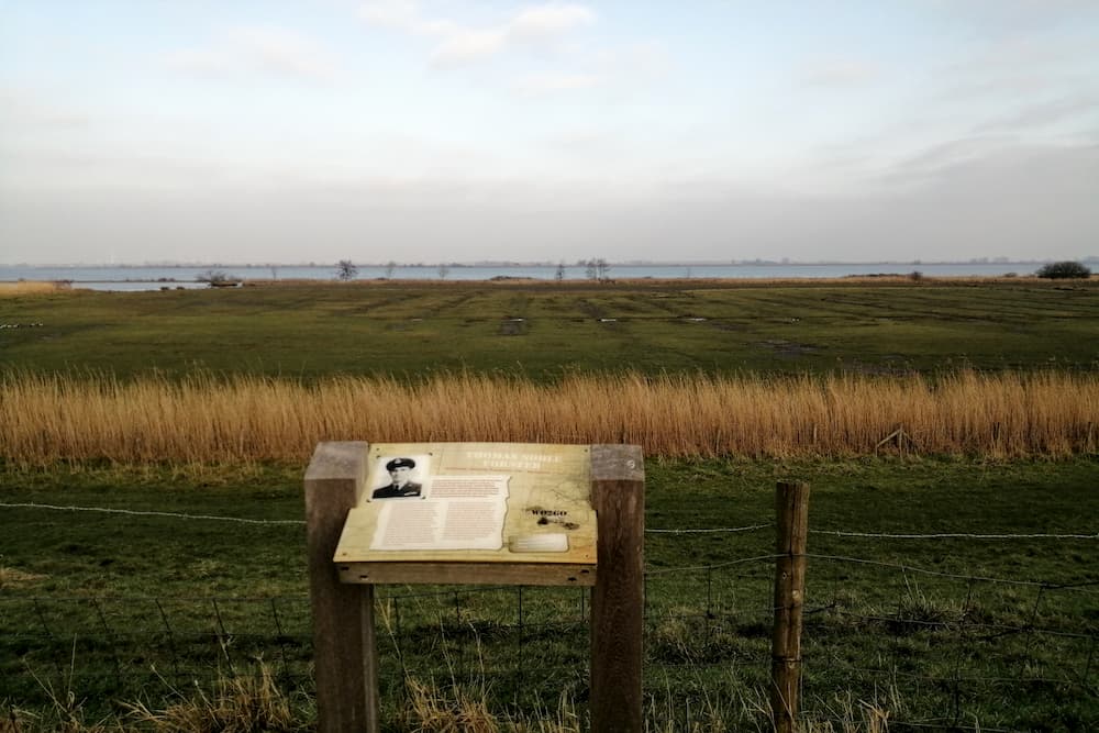 Information Panel Thomas Noble Forster Stad aan 't Haringvliet