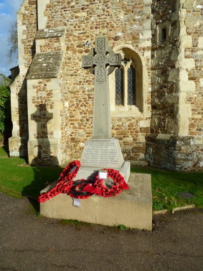 Oorlogsmonument Wrestlingworth