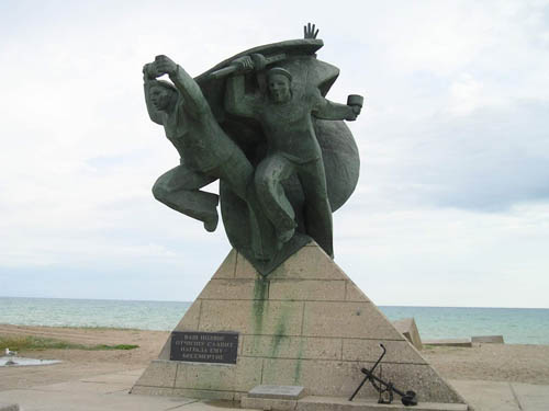 Landingsmonument Russische Mariniers Jevpatorija