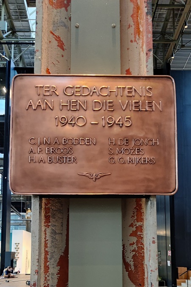 Gedenkteken Omgekomen NS-medewerkers Hoofdwerkplaats Tilburg #2