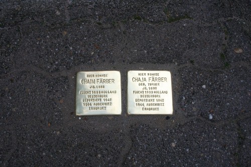 Stolpersteine Sophienstraße 87 #1