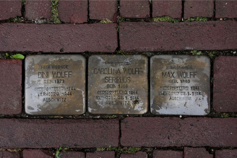 Stolpersteine Putstraat 50 #1