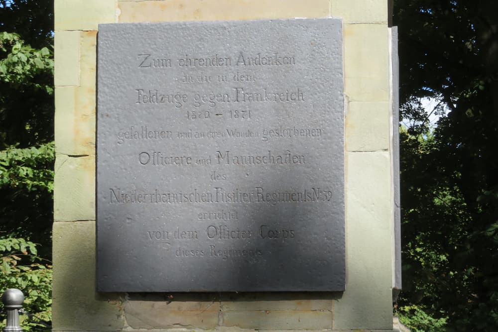 Memorial Niederrheinische Füsilier-Regiment Nr. 39 #3