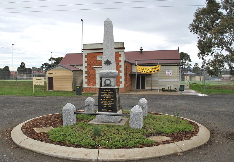 Oorlogsmonument Wallan