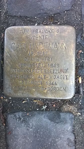 Stolperstein Hundemstraße 35 #1