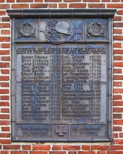 Oorlogsmonument Sankt Peter-Ording