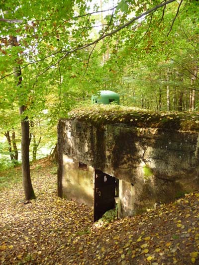 Maginotlinie - Kazemat Gunsthal Ferme Est