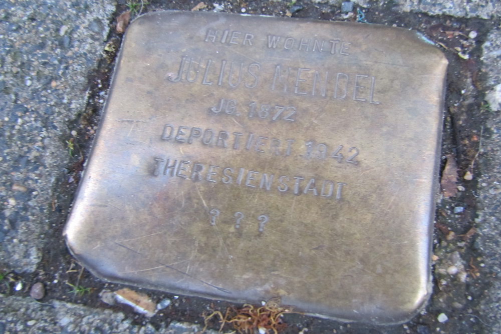 Stolperstein Bertramstraße 18 #1