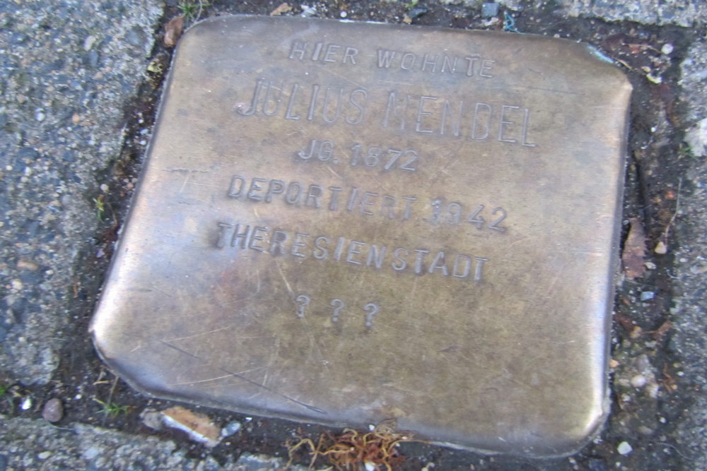 Stolperstein Bertramstrae 18 #1