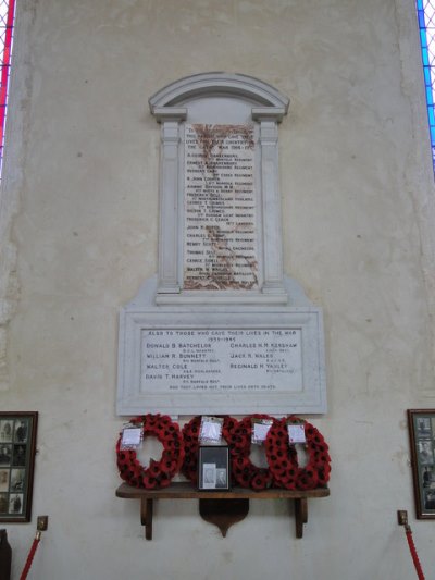 Oorlogsmonument St. Mary the Virgin Church