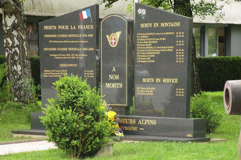 Oorlogsmonument 13e Bataillon de Chasseurs Alpins