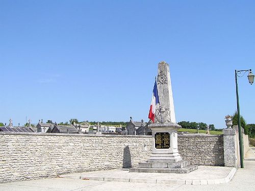 Oorlogsmonument Asnires-sur-Noure #1