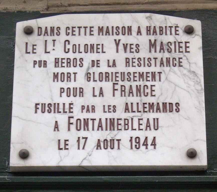 Memorial Yves Masie