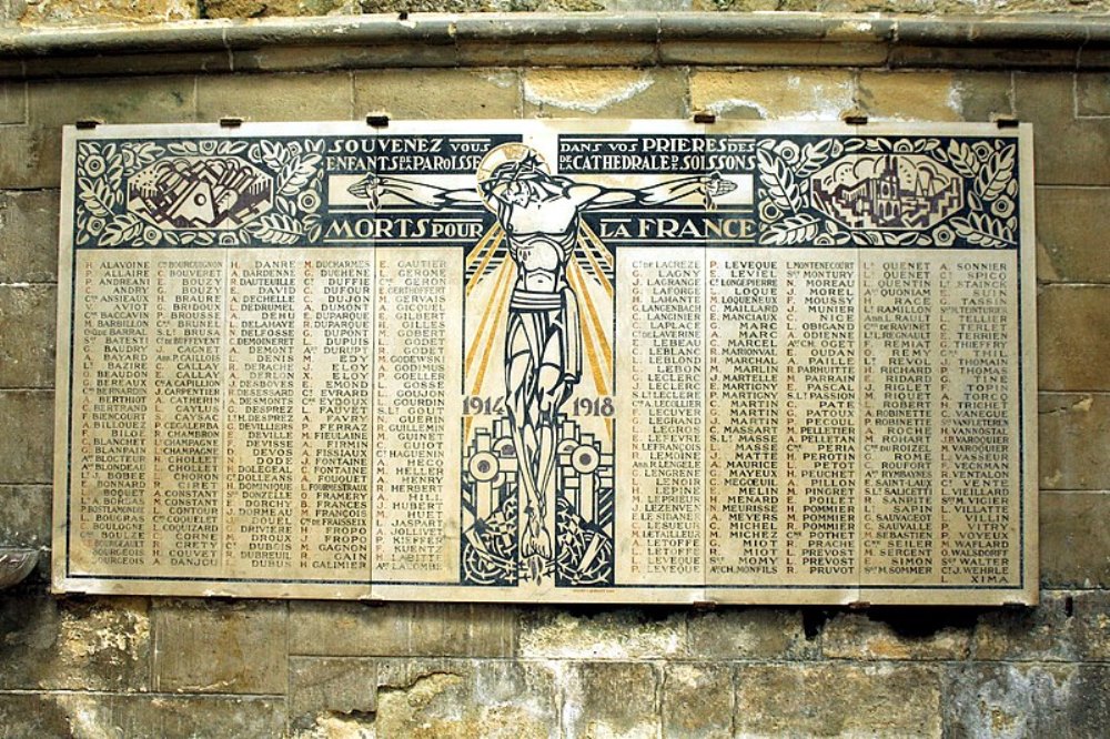 World War I Memorial Cathédral Saint-Gervais-et-Saint-Protais