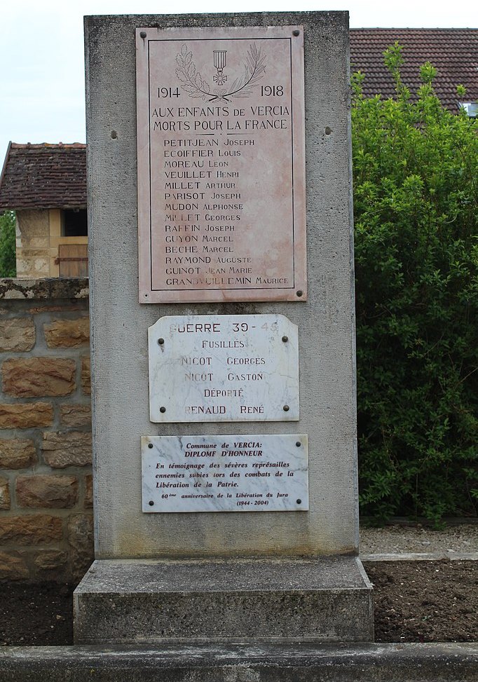 War Memorial Vercia