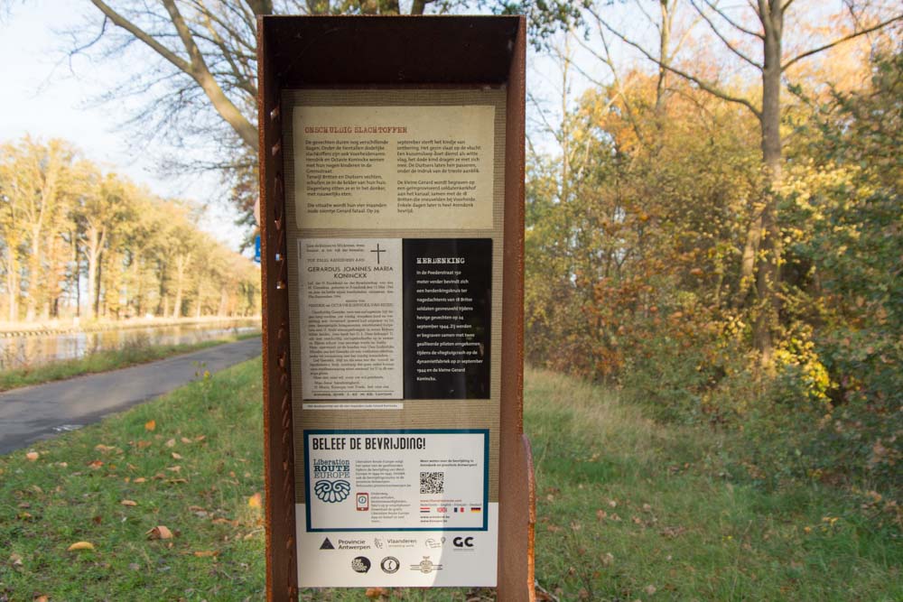 Infobord 75 Jaar Bevrijding Arendonk #2