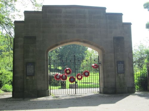 Oorlogsmonument Sowerby Bridge #1