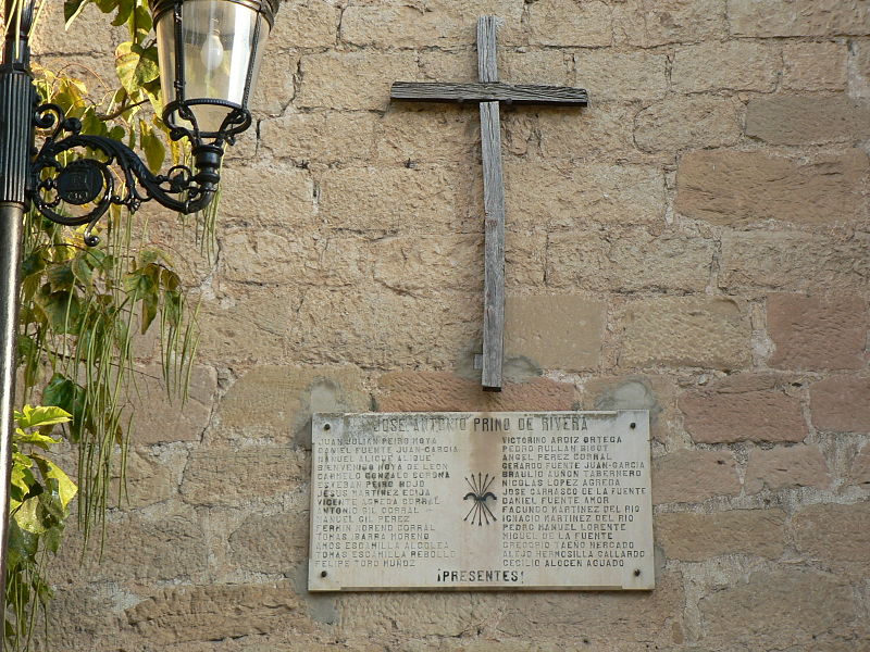 Spanish Civil War Memorial Sacedn #1