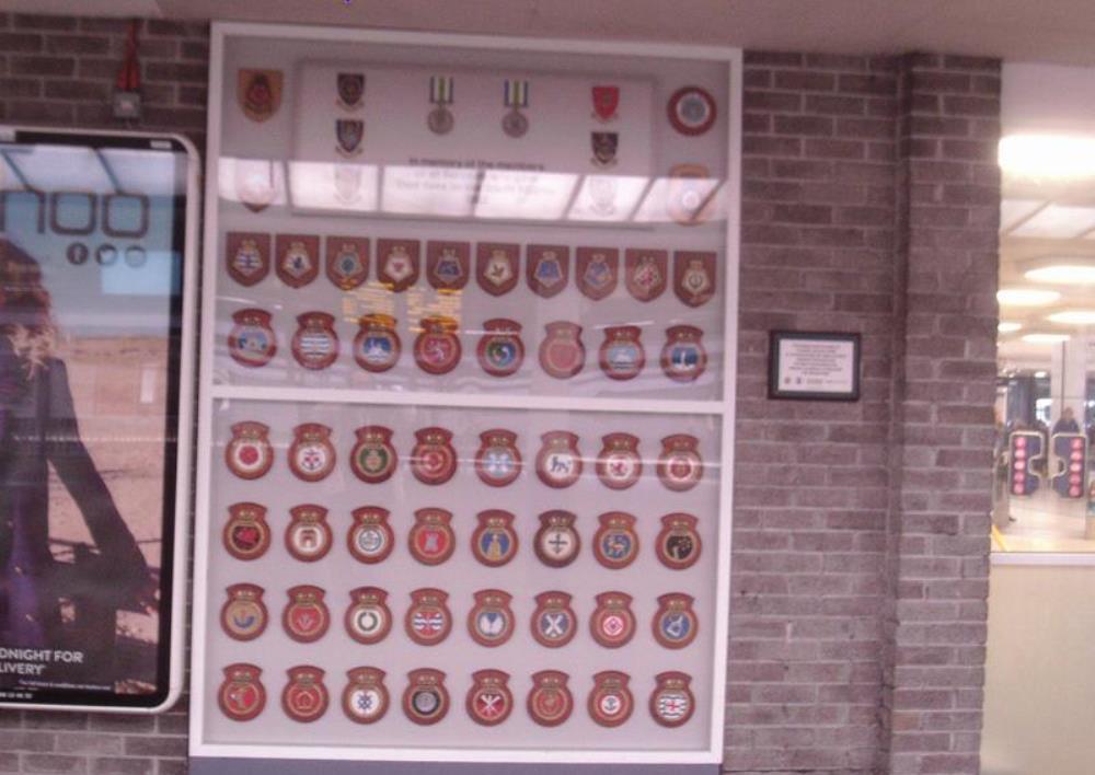 Memorial Falklands War Plymouth Railway Station #1