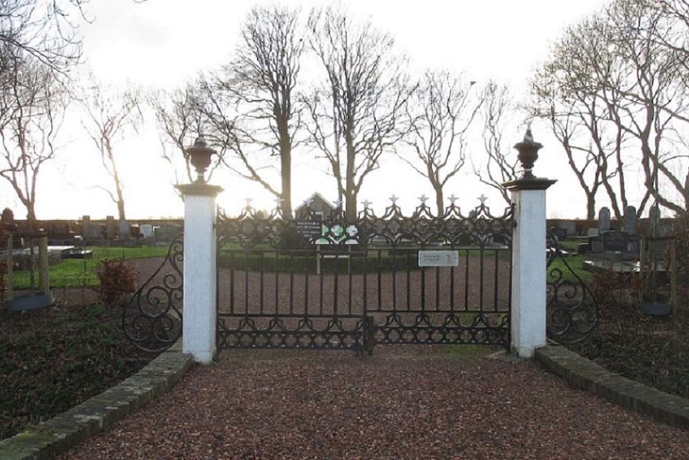 Dutch War Grave Municipal Cemetery Losdorp #4