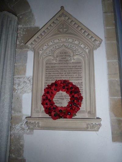 War Memorial St. Peter and St. John the Baptist Church #1