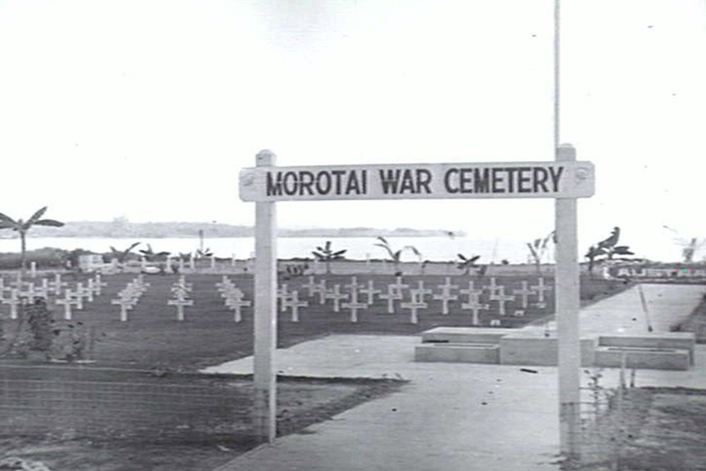 Location Temporary Australian War Cemetery Morotai #1