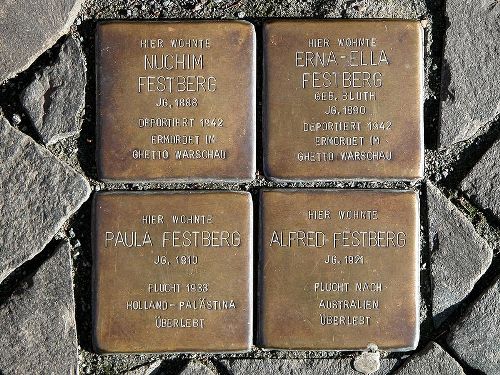 Stumbling Stones Friedrich-Wilhelm-Straße 1 #1