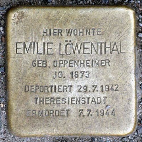 Stolpersteine Bleibtreustraße 34-35 #2