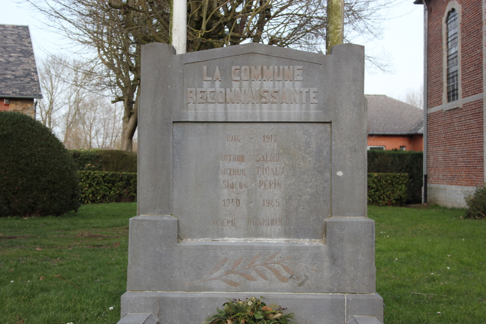 Oorlogsmonument Thorembais-Saint-Trond #2