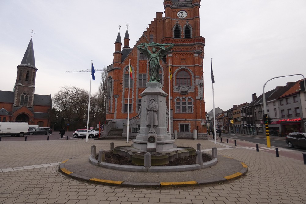 War Memorial First World War Sint-Amandsberg