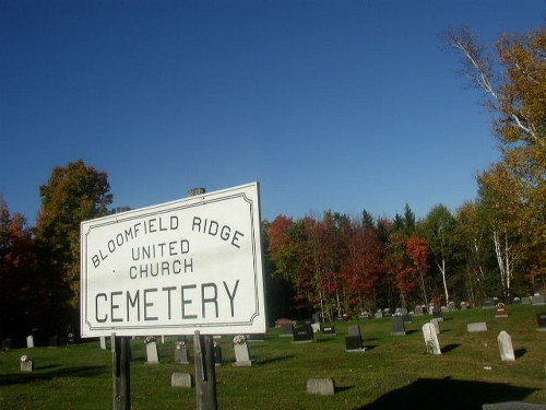 Oorlogsgraf van het Gemenebest Bloomfield Ridge United Church Cemetery