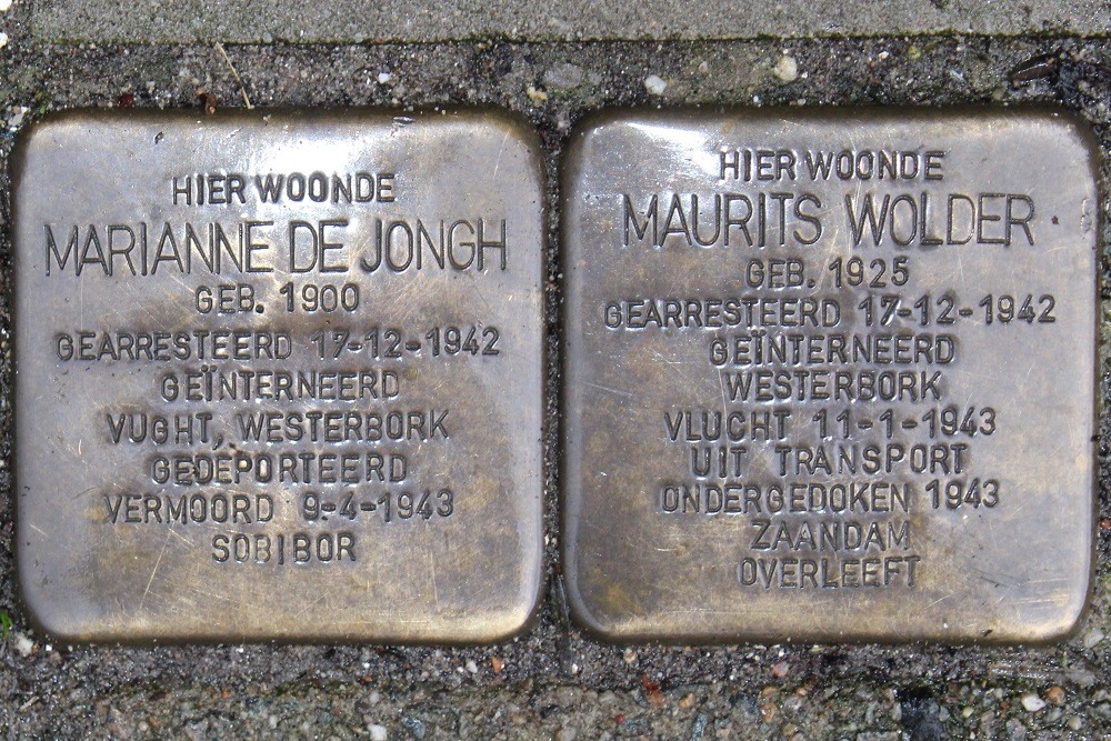 Stolpersteine Ruyschstraat 11