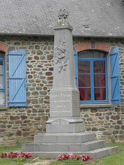 Oorlogsmonument Saint-Thual #1