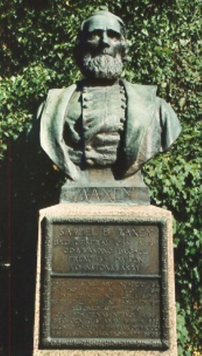 Bust of Brigadier General Samuel B. Maxey (Confederates)