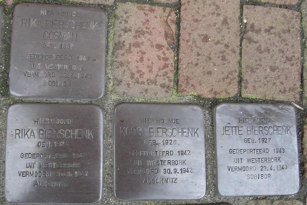 Stolpersteine Brede Hilledijk 161a #2