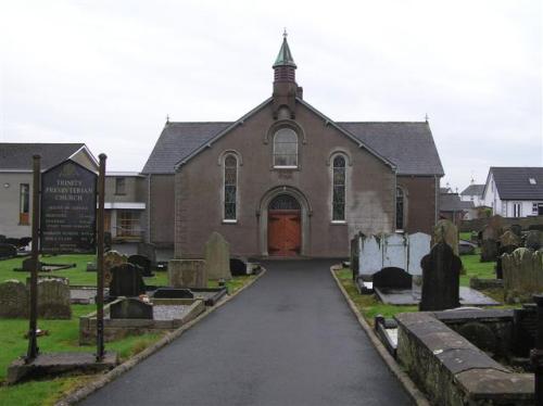 Commonwealth War Graves Trinity Presbyterian Churchyard