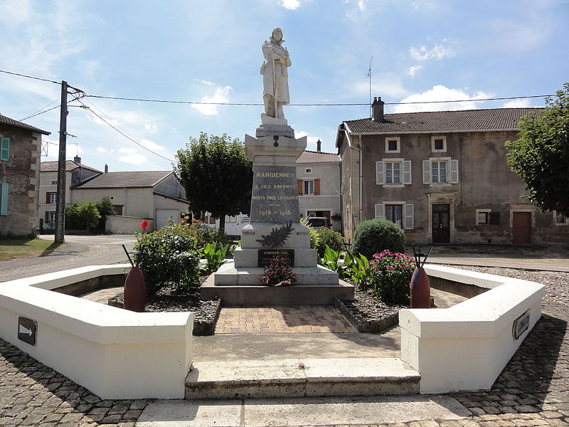 War Memorial Mangiennes