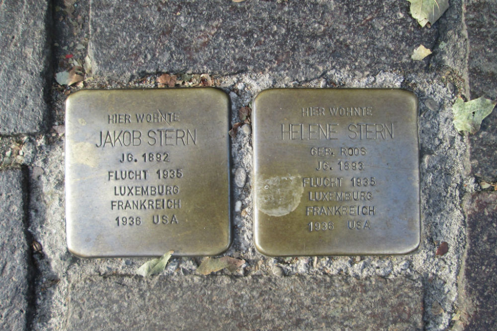 Stolpersteine Kaiserstraße 37