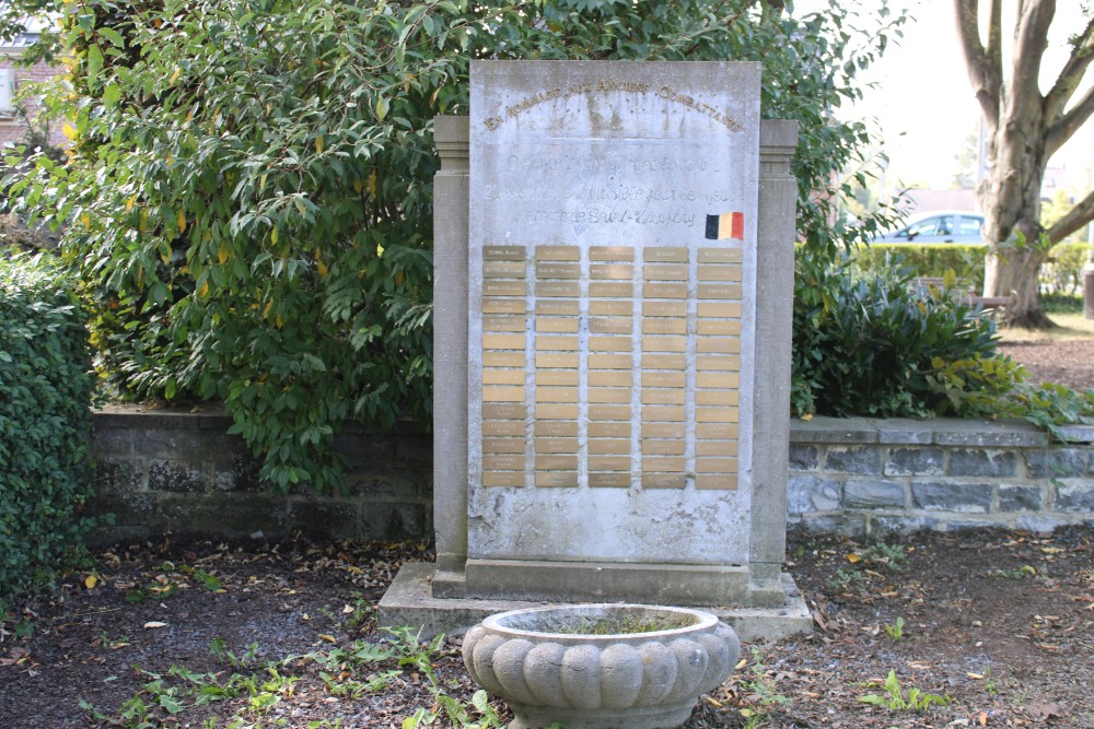 Monument Oudstrijders Warchin #1